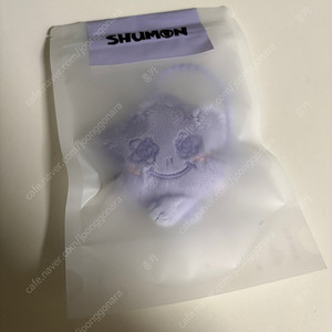 블랙핑크 지수 베이비 슈몬 키링 퍼플 MD