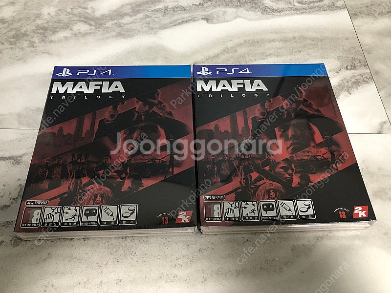 PS4 마피아 트릴로지 미개봉 새제품--0