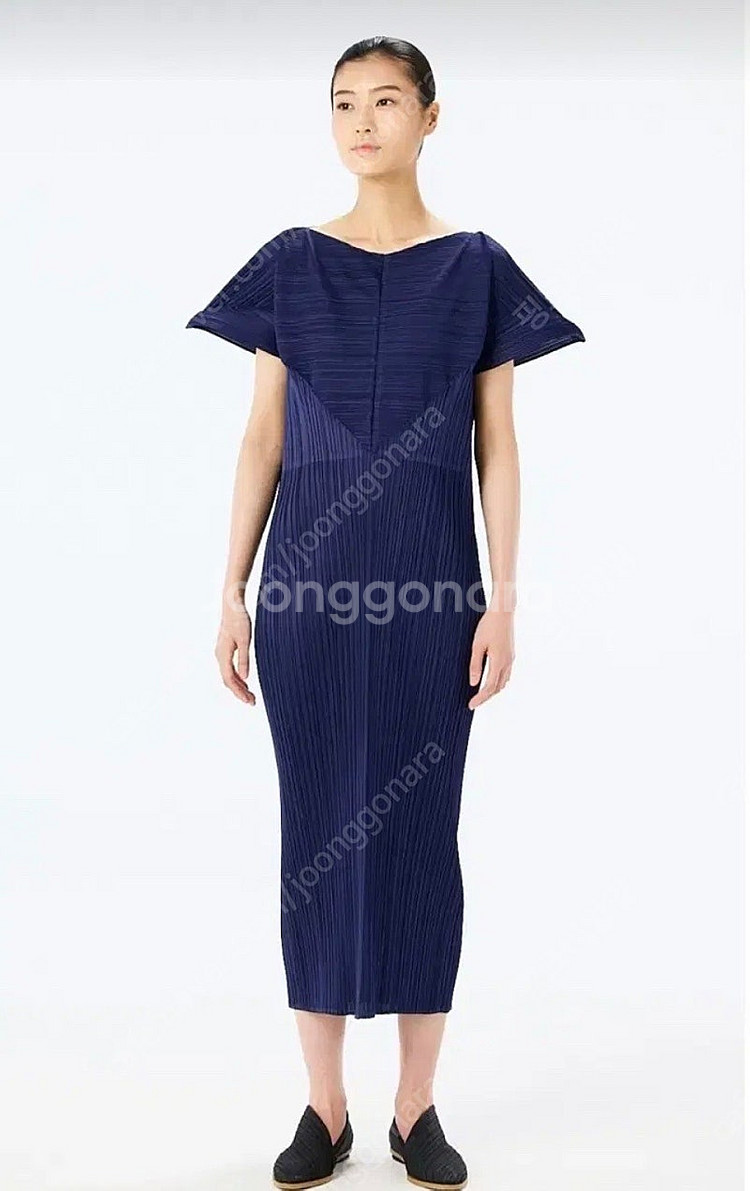 플리츠플리츠 트라이앵글 원피스(5)--0