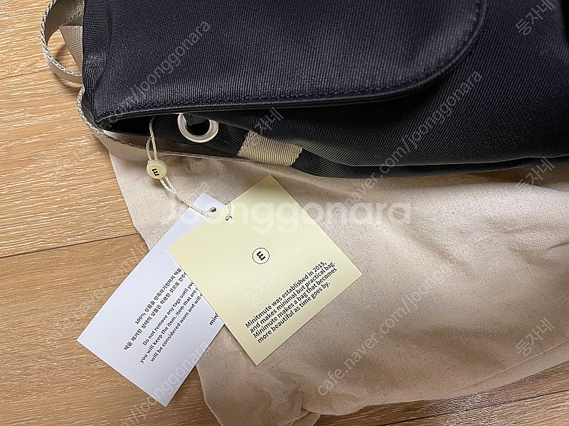미닛뮤트 CLO BACKPACK MIX BLACK 새상...--3