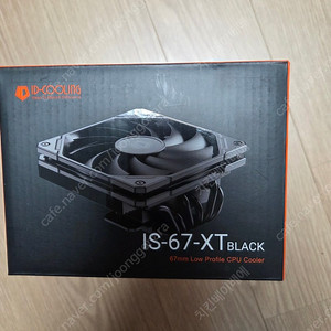 ID-Cooling IS-67-XT Black SFF CPU 공랭쿨러 판매합니다