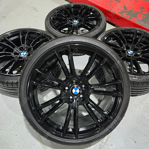 [판매]20인치 bmw 5시리즈 g바디용 중고휠타이어 세트