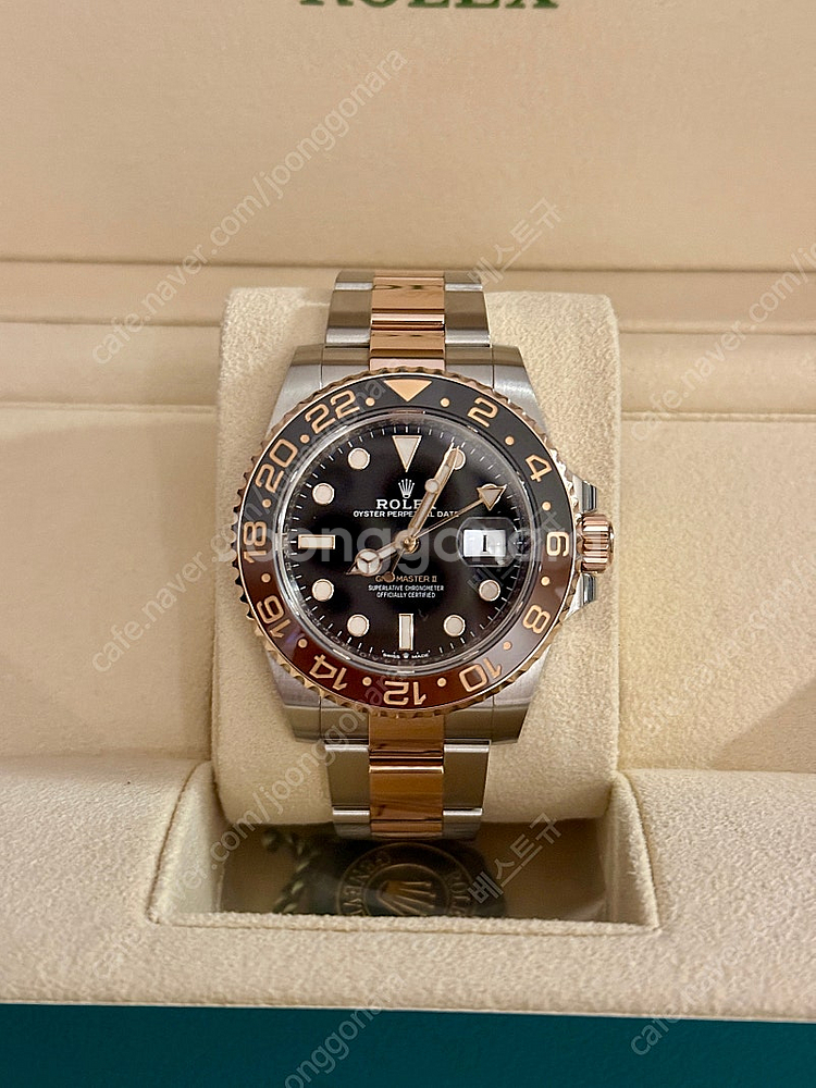 롤렉스 Gmt-master2 루트비어 콤비 팝니다.--1
