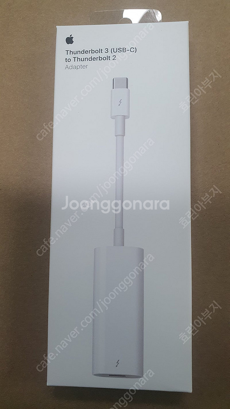 애플 썬더볼트3 to 2 아답터(MMEL2FE/A) 썬...--0