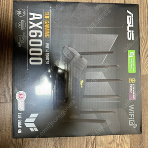 ASUS TUF 게이밍 AX6000 공유기 판매합니다(미개봉)