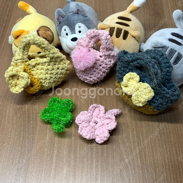 핸드메이드 수제 뜨개 소품 키링/1,000원~--8