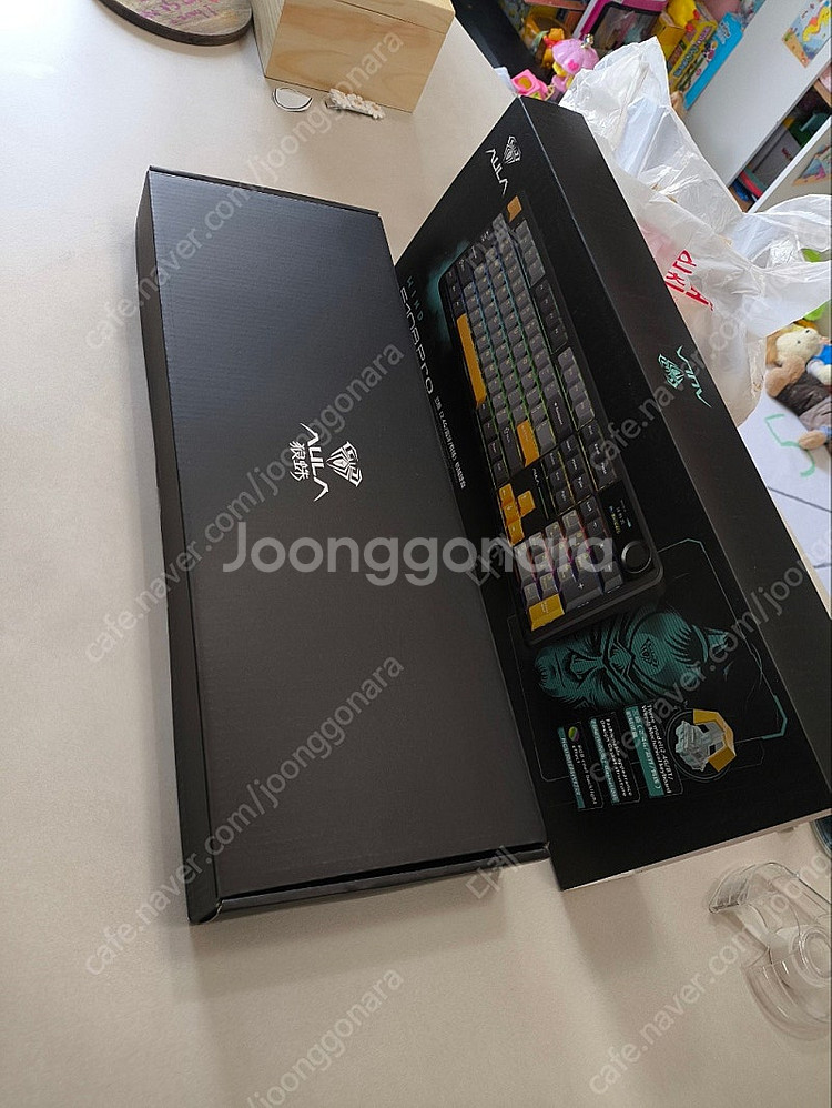 독거미 aula f180 pro 키보드 fr4보강판 풍...--0