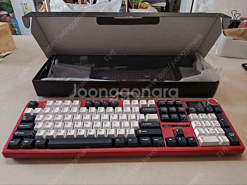 독거미 aula f180 pro 키보드 fr4보강판 풍...--5