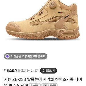 지벤 사막화 안전화 ZB233