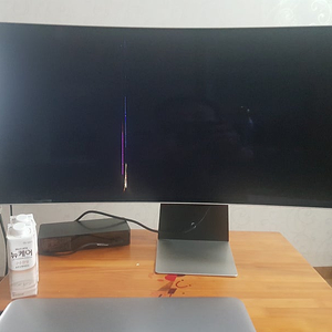 오디세이 OLED G8 G85SB S34BG850 (부품용) 액정파손