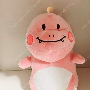 공룡 애착인형 봉제 인형 25cm (핑크)