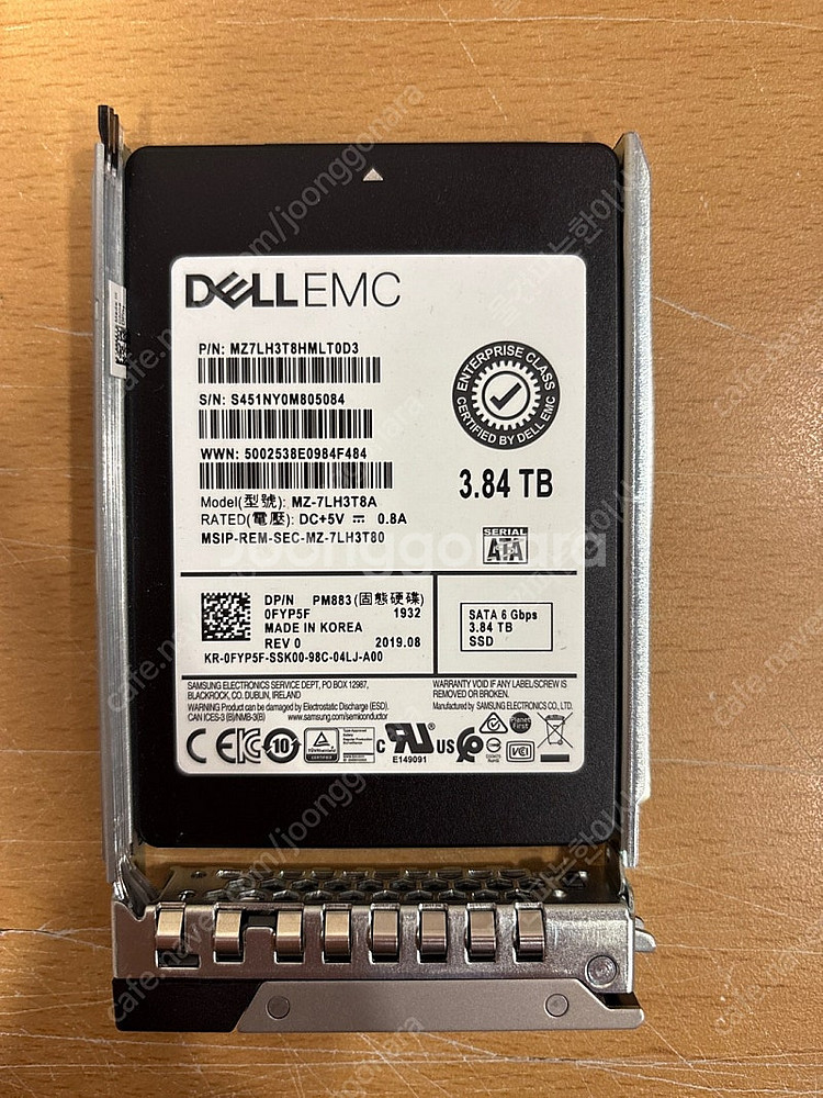 DELL GEN14서버용(R640/740등) SSD 메...--1