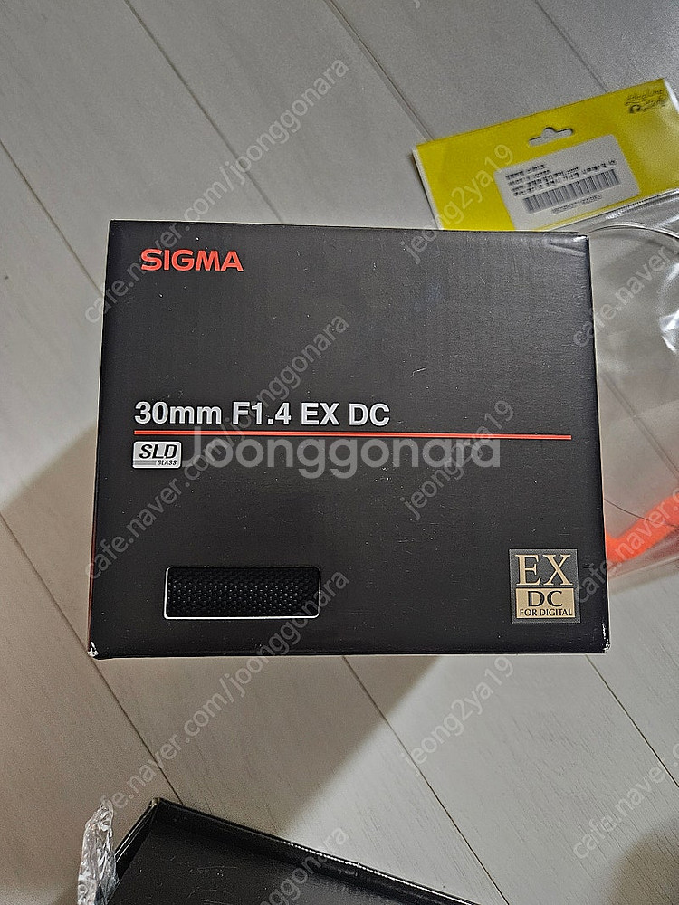 [중고] lin 정품 시그마 30mm F1.4 EX D...--0