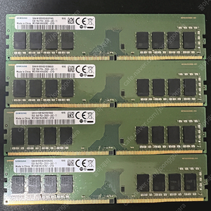 삼성 ddr4 램 8기가 4개 택포6만원