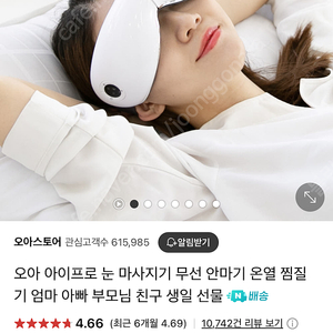 오아 아이프로 눈마사지기