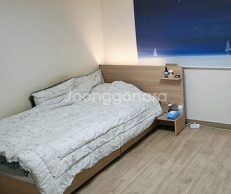 한샘 포엠 호텔 SS침대+패널포함+조명+서랍형+에이스침...--6