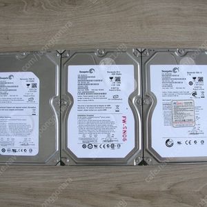 시게이트 3.5" HDD 3개 일괄 1TB 320GB