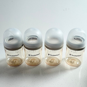 더블하트 젖병 160ml 4개 + 젖꼭지 SS, S 8개