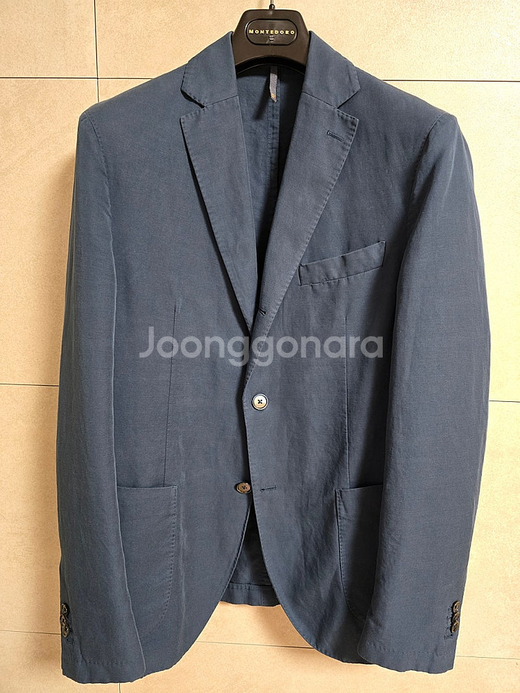 몬테도로 montedoro 치노리노 블루 네이비 재킷--0