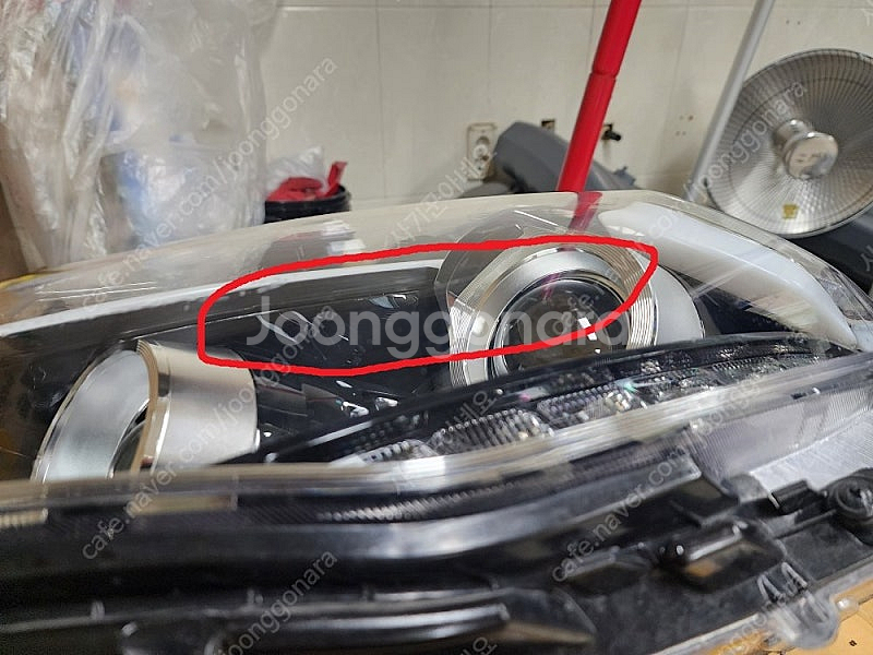 더뉴K7 운전석 HID 라이트 판매합니다--1