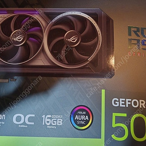 [미개봉] ASUS ROG Astral 지포스 RTX 5080 (아스트랄 5080, 5080 Astral)