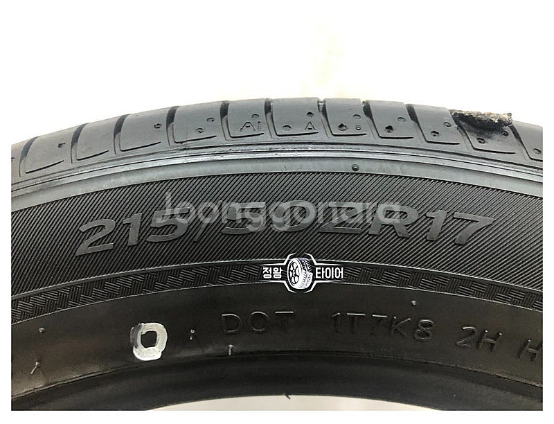 중고타이어 한국타이어 벤투스 S2AS 215/50R17...--6