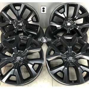 팰리세이드 매트블랙 20인치 중고 휠 / 금호타이어 크루젠 HP71 245/50R20