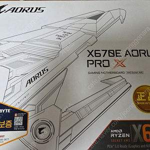 [미개봉] 기가바이트 x670e aorus prox - 피시디렉트 (화이트)