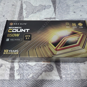 맥스엘리트 COUNT 850W 80 골드 블랙 팝니다.
