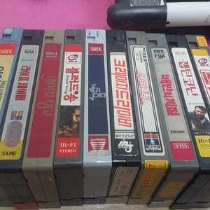 추억의 비디오 테이프 2천원에 골라가세요^^