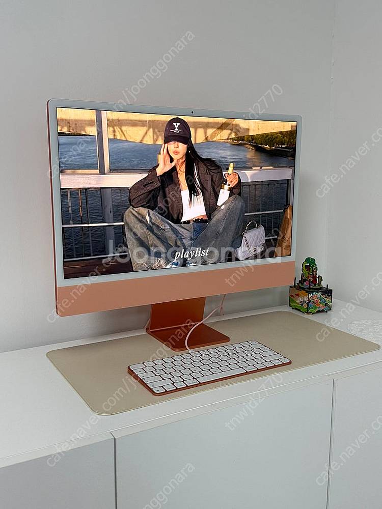 아이맥 m1 고급형 16GB/SSD 512 최상급 풀박...--0