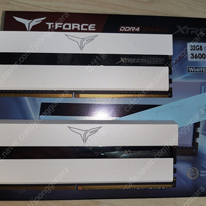 팀그룹 T-Force DDR4-3600 CL18 XTREEM ARGB 화이트 패키지 32GB (16X2)
