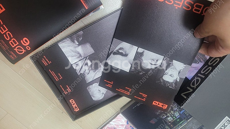 엑소 카이 백현 앨범들 사진 cd 새것들--6