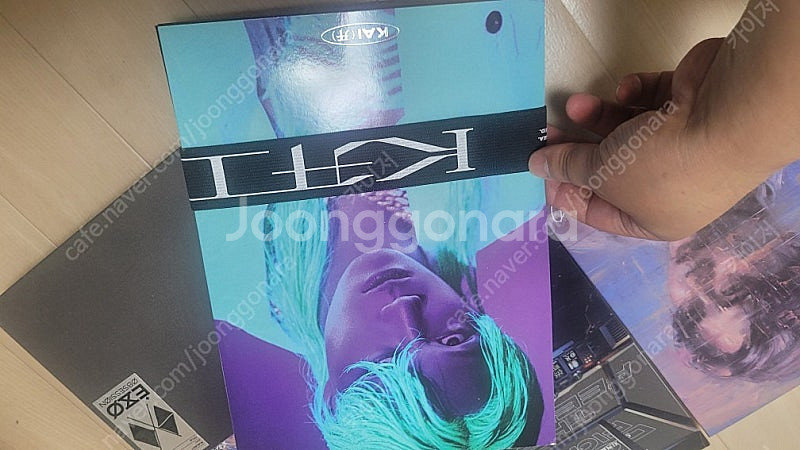 엑소 카이 백현 앨범들 사진 cd 새것들--9