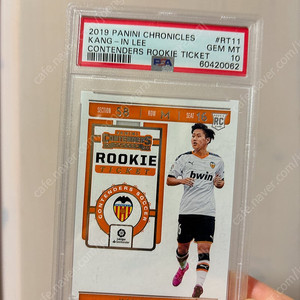이강인 파니니 PSA 10 루키 2019 파니니 카드