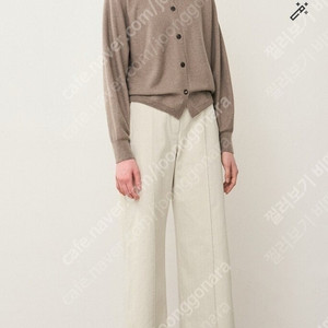 더캐시미어 캐시미어100 투웨이니트 가디건 토프85