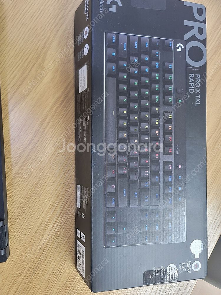 로지텍 G PRO X TKL RAPID 게이밍 키보드 ...--0