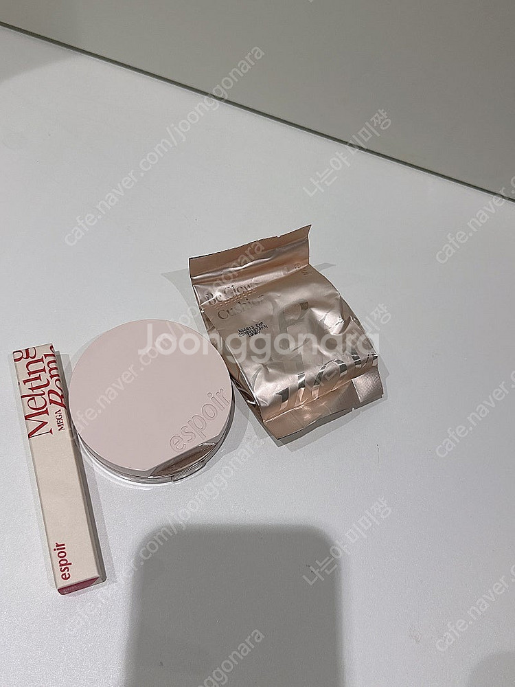 에스쁘아 비글로우 쿠션 21호(본품+리필)+립증정--1