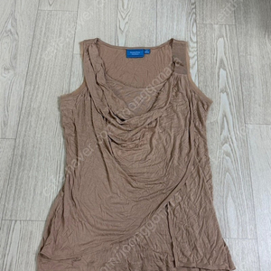 Simply Vera Vera Wang 베라왕 드레이핑 슬리브리스 탑