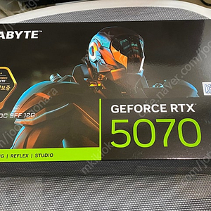 기가바이트 지포스 RTX 5070 WINDFORCE OC SFF D7 12GB 미개봉 팝니다.