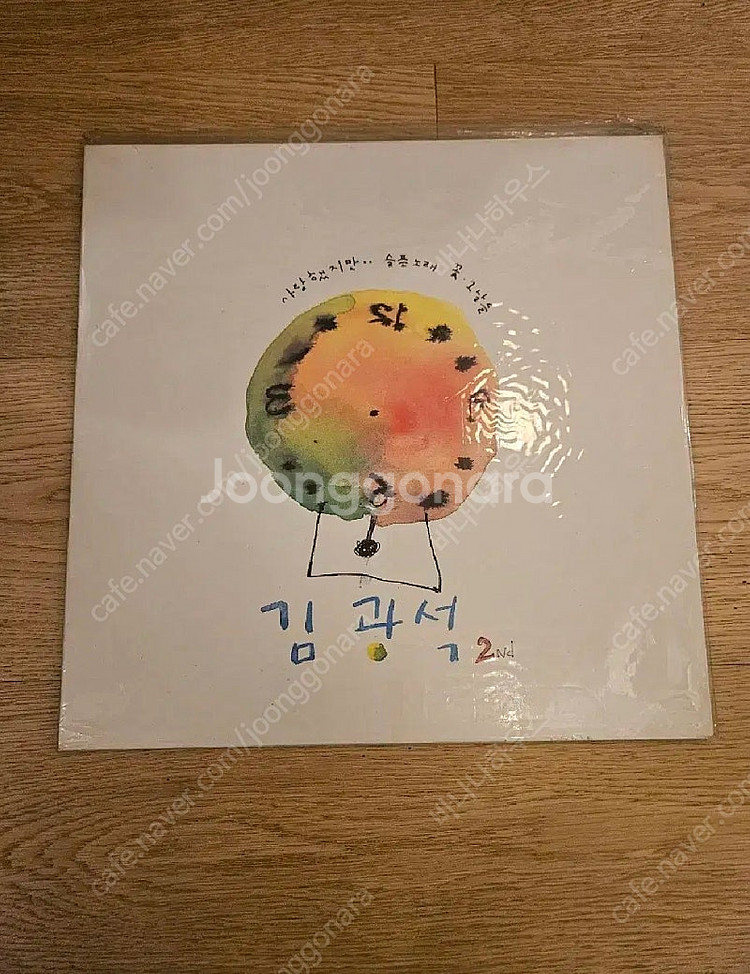 김광석 2집 초반 미개봉 LP--0