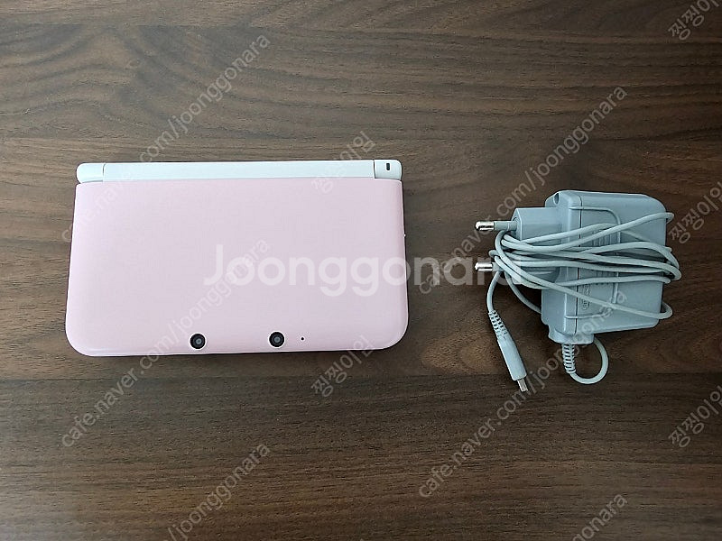닌텐도 3DS XL 핑크 + 충전기--0