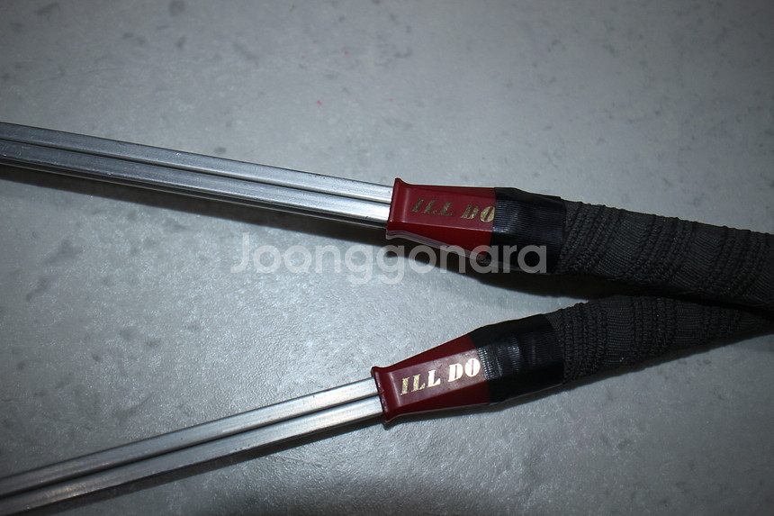 (올드 엔틱) 일도 배드민턴 라켓 2개 배드민턴채 1980년대 엔틱 디스플레이 빈티지 소품 오리지널--3