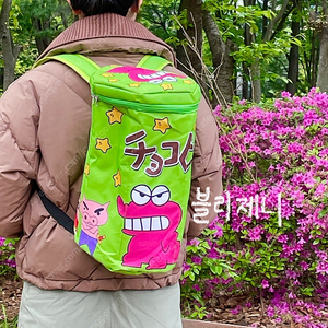 미개봉 새상품)짱구는 못말려 초코비 가방 백팩 가챠 팬싸템