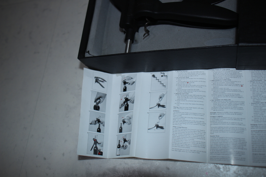 2 (미사용) 르쿠르제 와 인 오프너 소믈리에 와인 용품 와인병 오프너 LM-200 셋트 와 인 냉장고 포도주--6