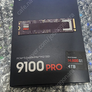 삼성전자 국내정품 9100 PRO M.2 NVMe 2280 4tb 판매합니다.