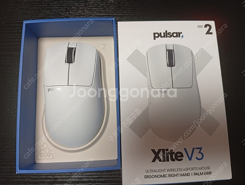 Pulsar Xlite V3 미디움 펄사 마우스 팝니다...--1