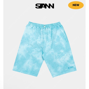 glgk sann 타이다이 팬츠 블루 140 새상품