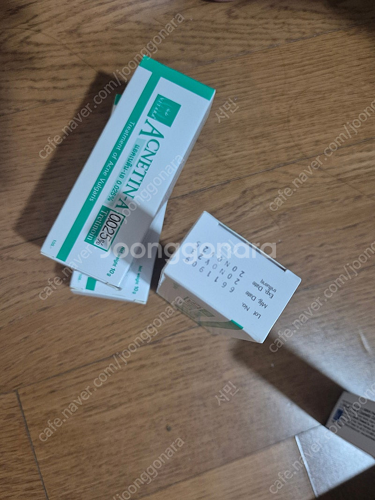 태국 약국 아크네 용량별 두개씩--0