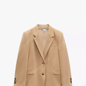 ZARA 라이트카멜 블레이저 팬츠 셋업 (M사이즈)